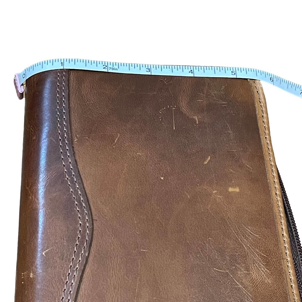 Brown Leather Binder - Picture 9 of 9